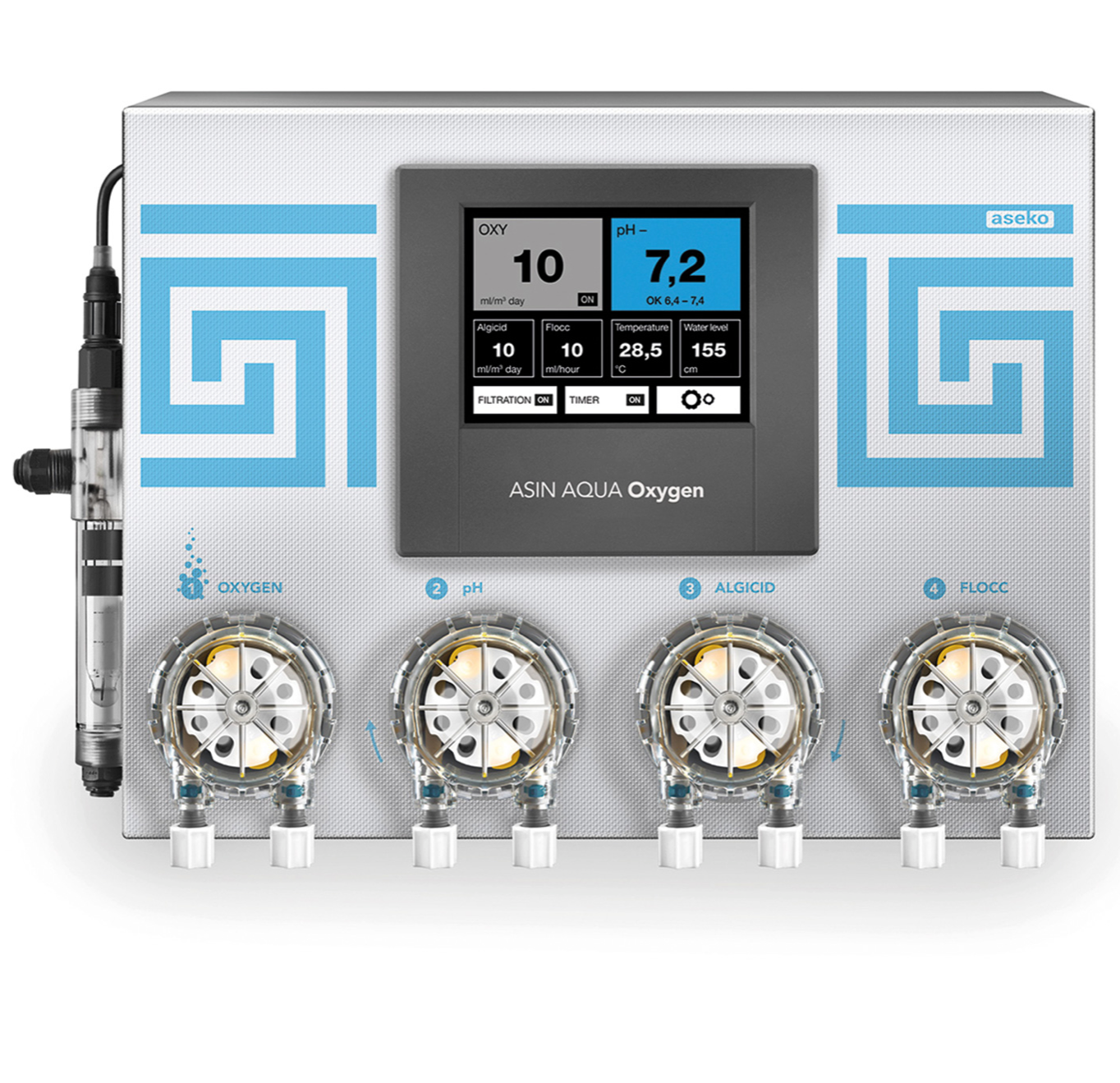 MIDA Oxygen Chlorfrei pH/Sauerstoff